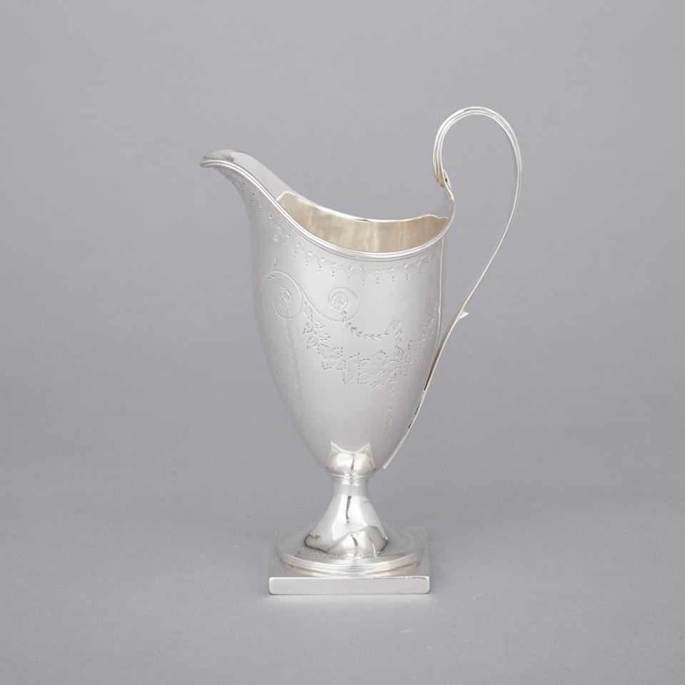 George III Silver Cream Jug, George Smith II, London, 1788
