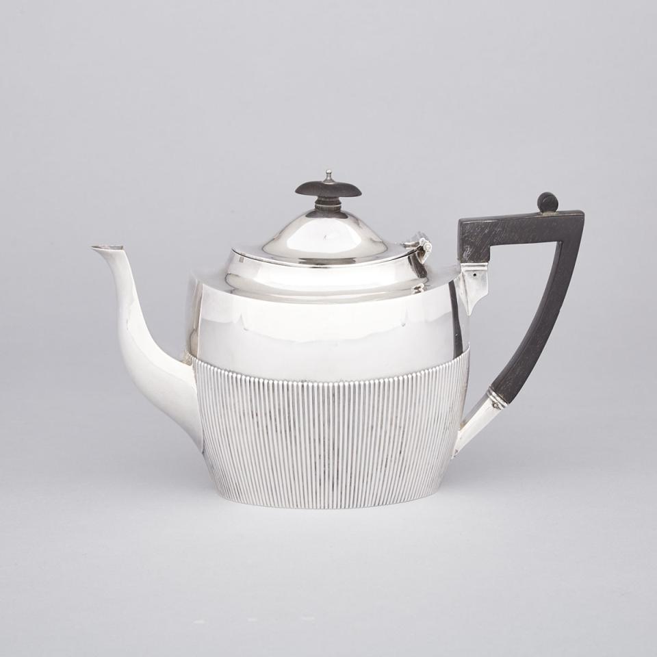 Victorian Silver Teapot, James Dixon & Sons, Sheffield, 1892
