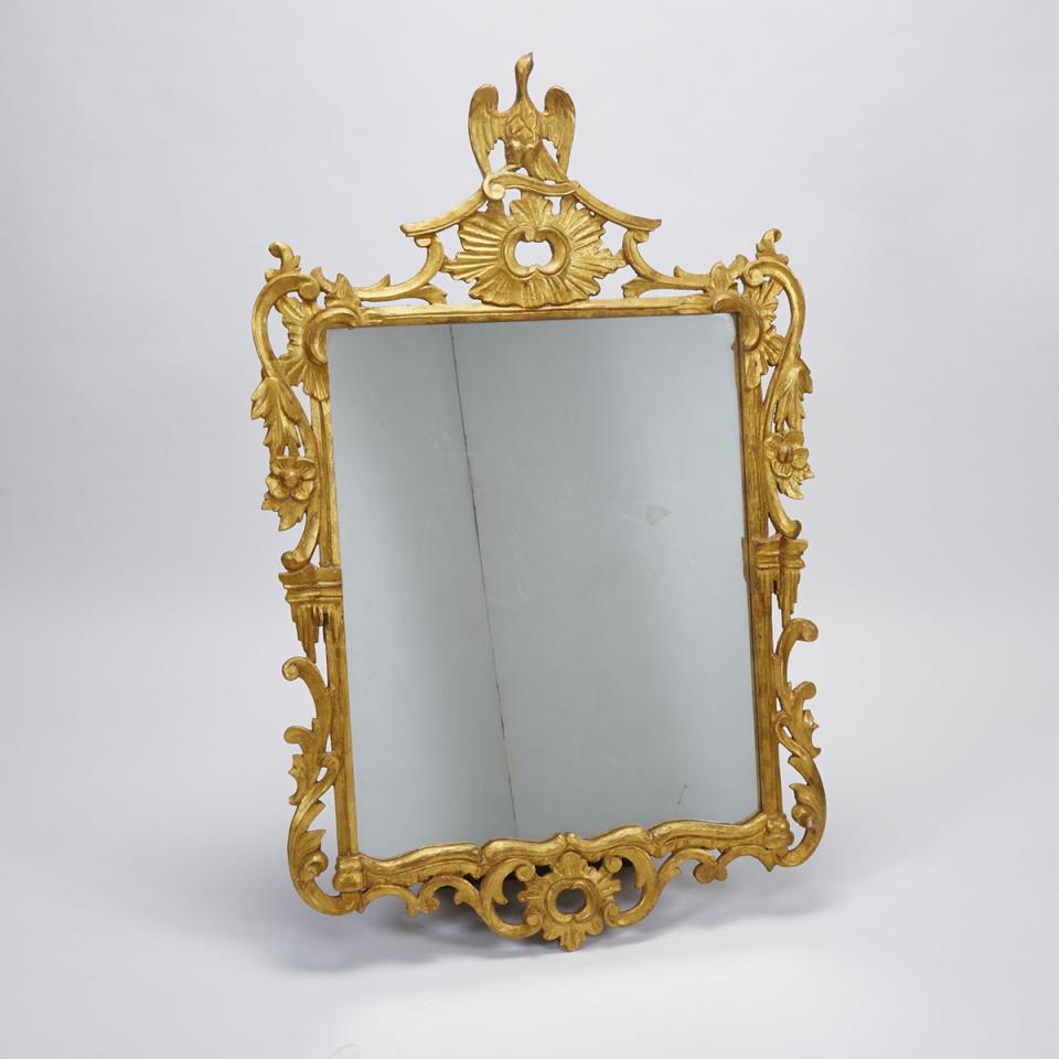 George III Style Giltwood Mirror, mid 20th century
