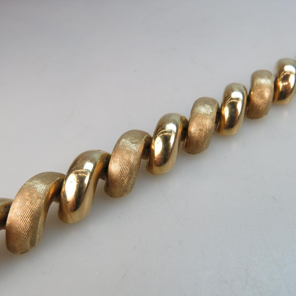 Italian 14k Yellow Gold Bracelet