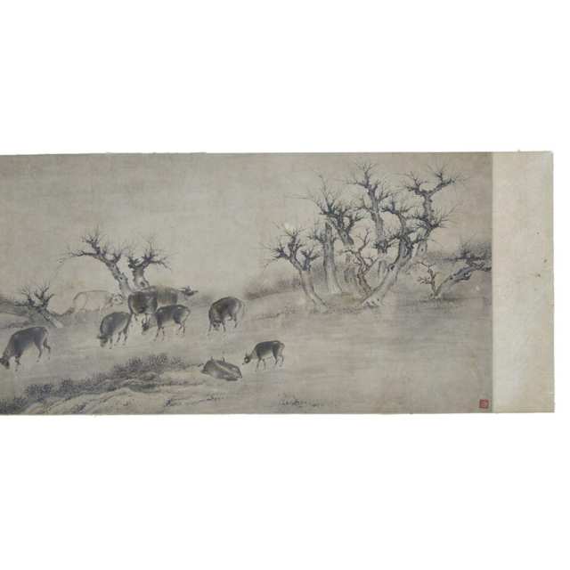 Chen Jing 陳景, Water Buffalo, Qing Dynasty