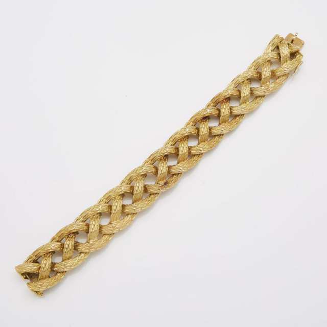Birks 18k Yellow Gold Sculpted Bracelet