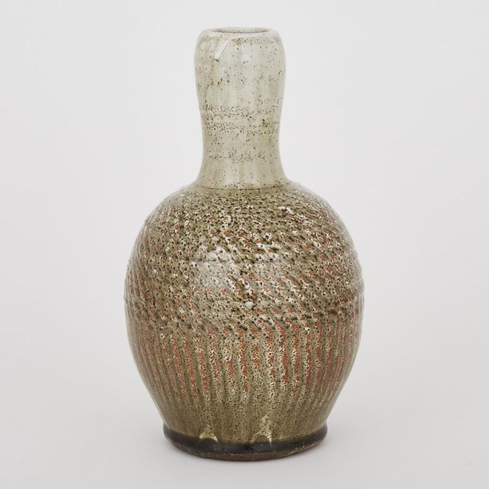 Robert Archambeau Glazed Stoneware Vase, c.2013