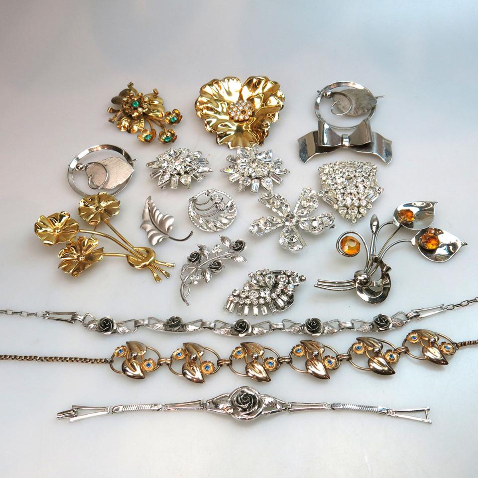Quantity Of Various Silver Jewellery by Coro, Jay-Flex and Bond-Boyd