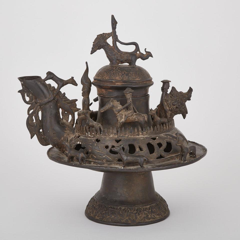 A Rare Bronze Pot, Brunei, Circa 16th Century