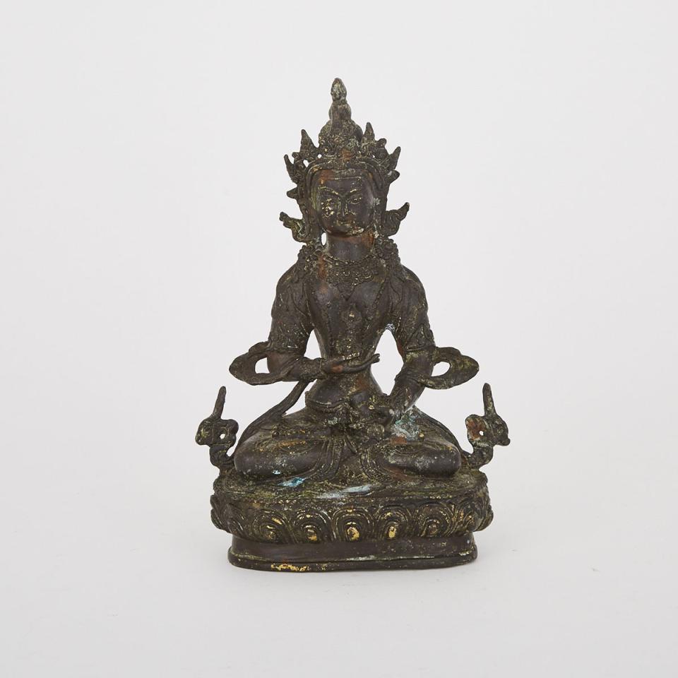 A Tibetan Bronze Figure of Tara