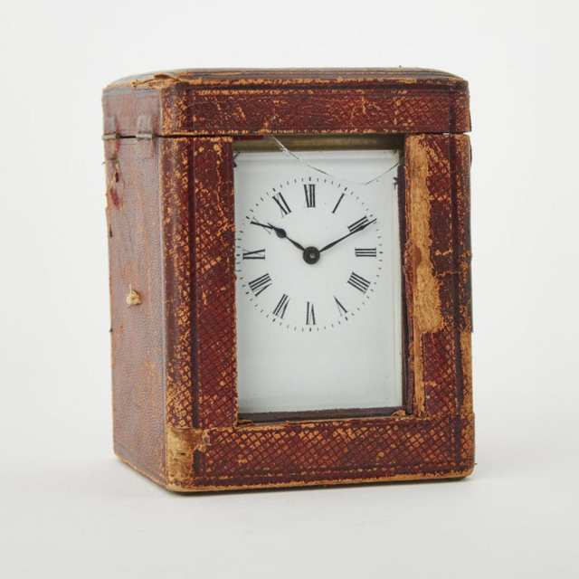 French Carriage Clock, early 19th century