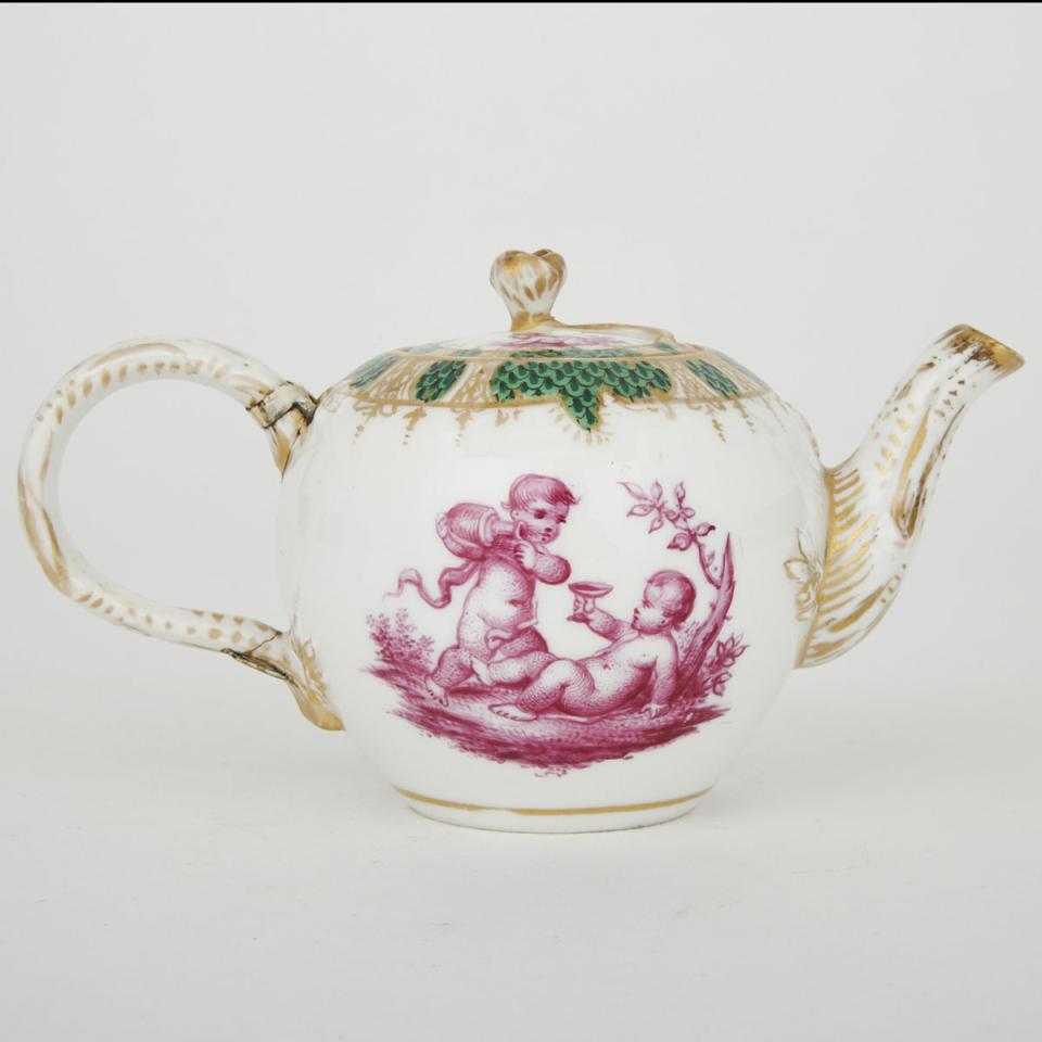 Meissen Teapot, 19th century