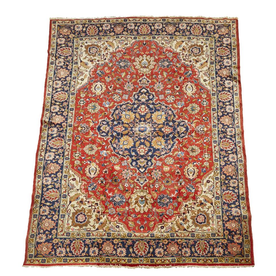 Tabriz Carpet, Persian, c.1940