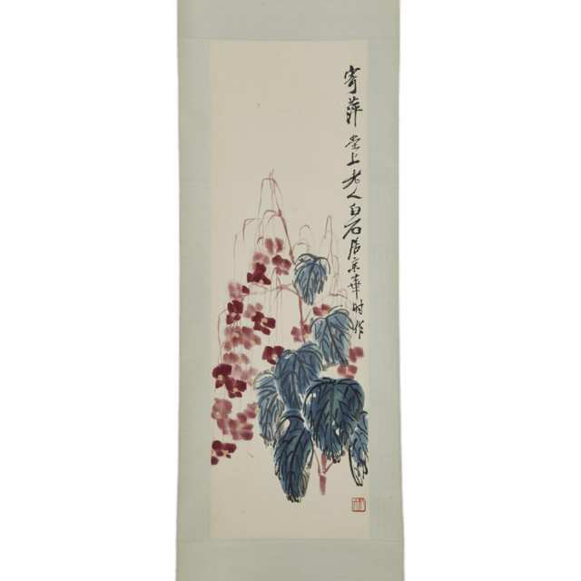 Qi Baishi 齊白石, Crabapple Blossoms