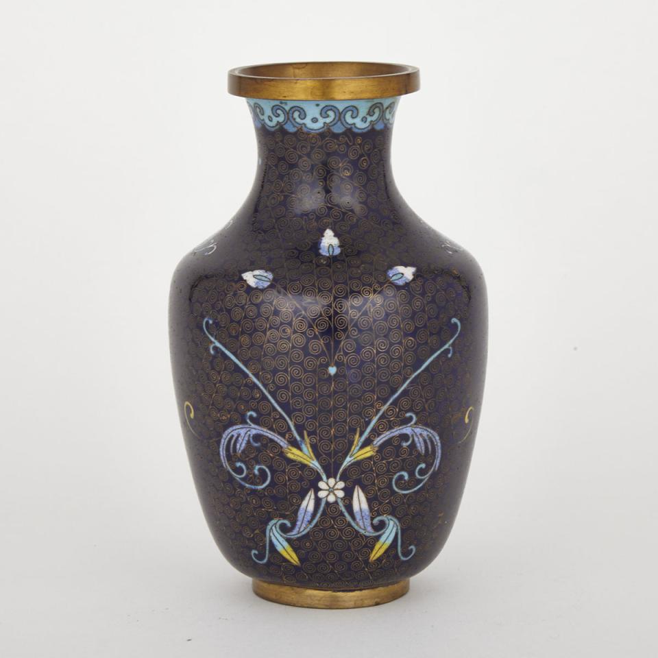A Cloisonné Vase, 20th Century