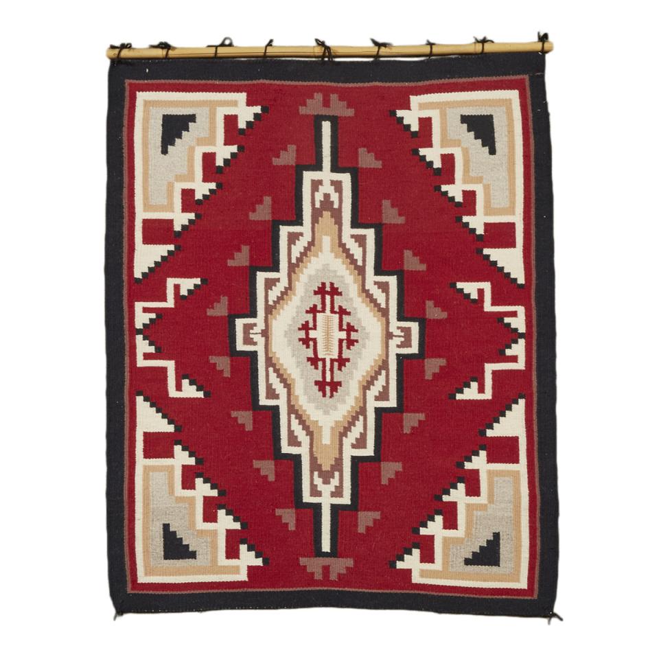 Ganado Navajo Rug by Mary White, mid 20th century