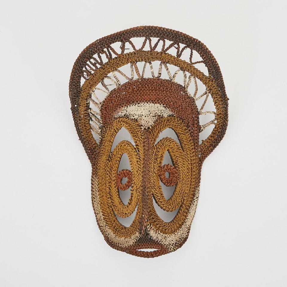 Maprik Woven Yam Mask, Papua New Guinea