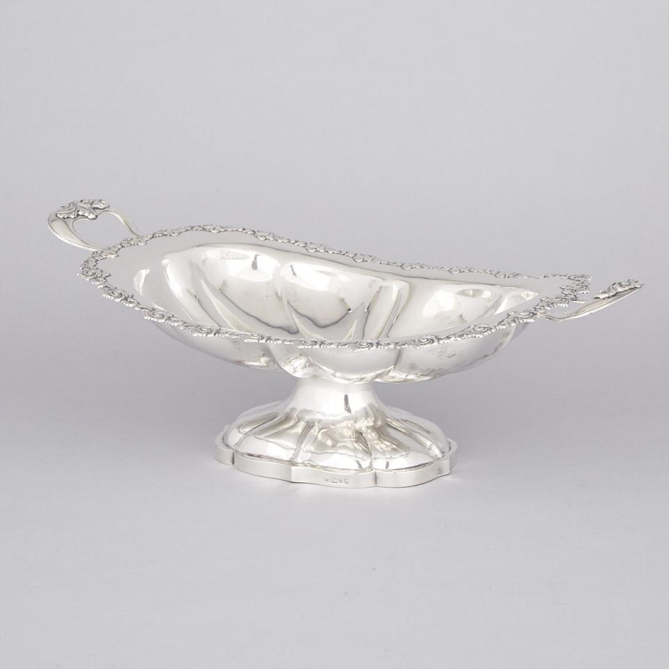 Russian Silver Two-Handled Footed Comport, probably Paide, 1856