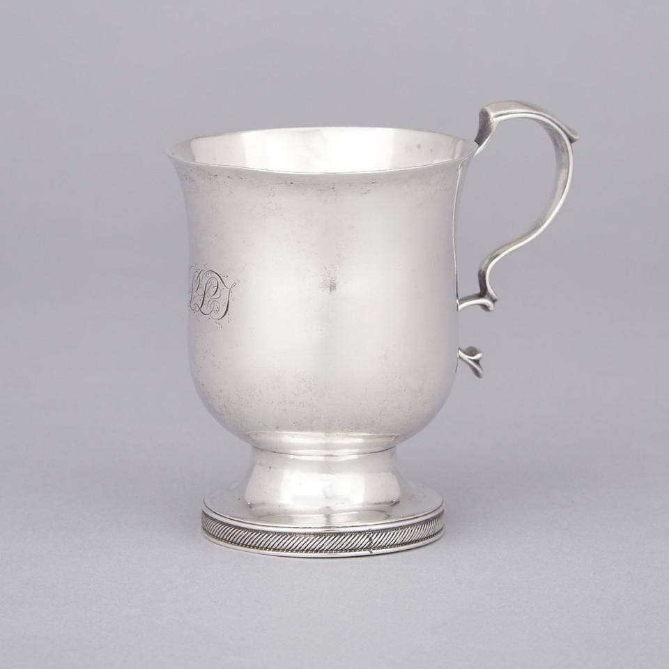 Canadian Silver Mug, James Langford, Halifax, c.1830