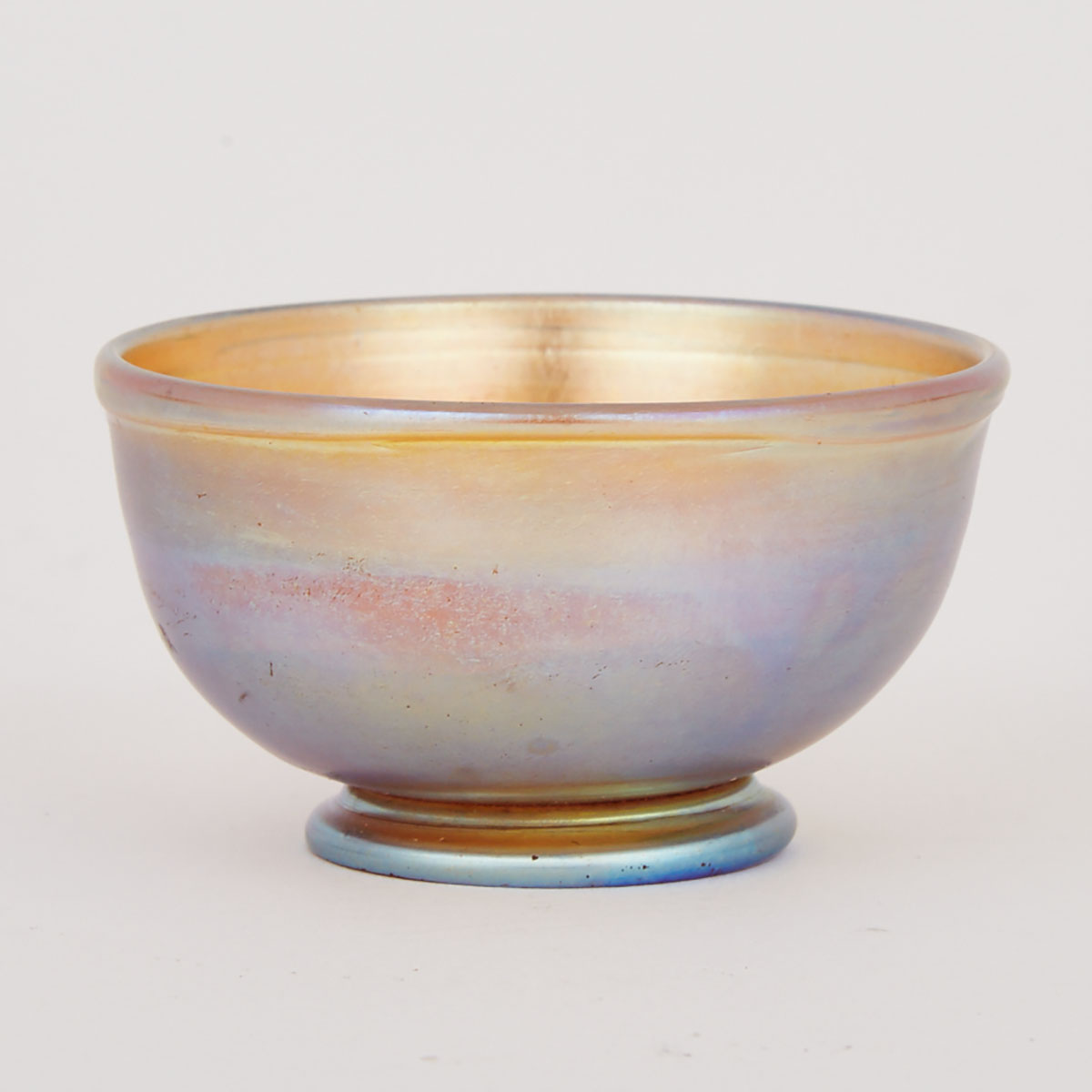 Tiffany ‘Favrile’ Iridescent Small Glass Bowl, early 20th century