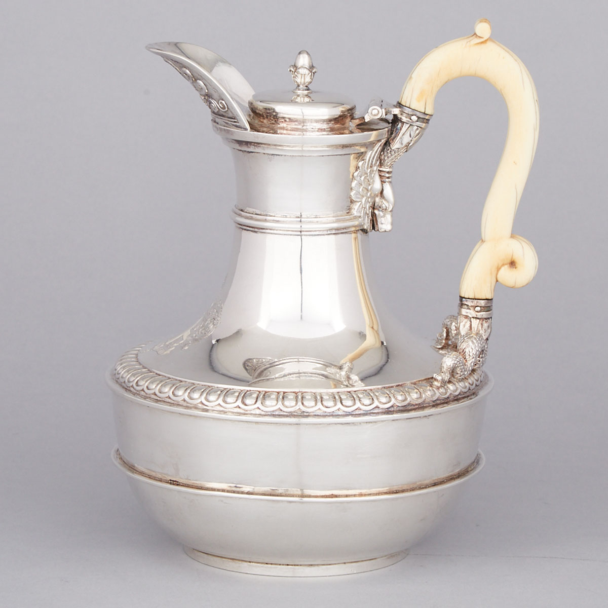 George III Silver Hot Water Pot, Paul Storr, London, 1811