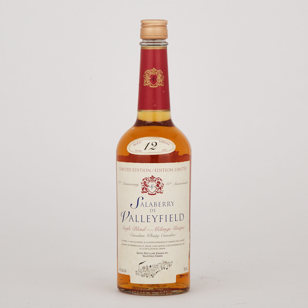 SALABERRY DE VALLEYFIELD SINGLE BLEND CANADIAN WHISKY  (1)
