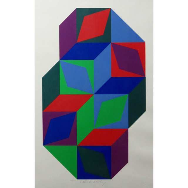 VICTOR VASARELY (HUNGARIAN-FRENCH, 1906-1997) 