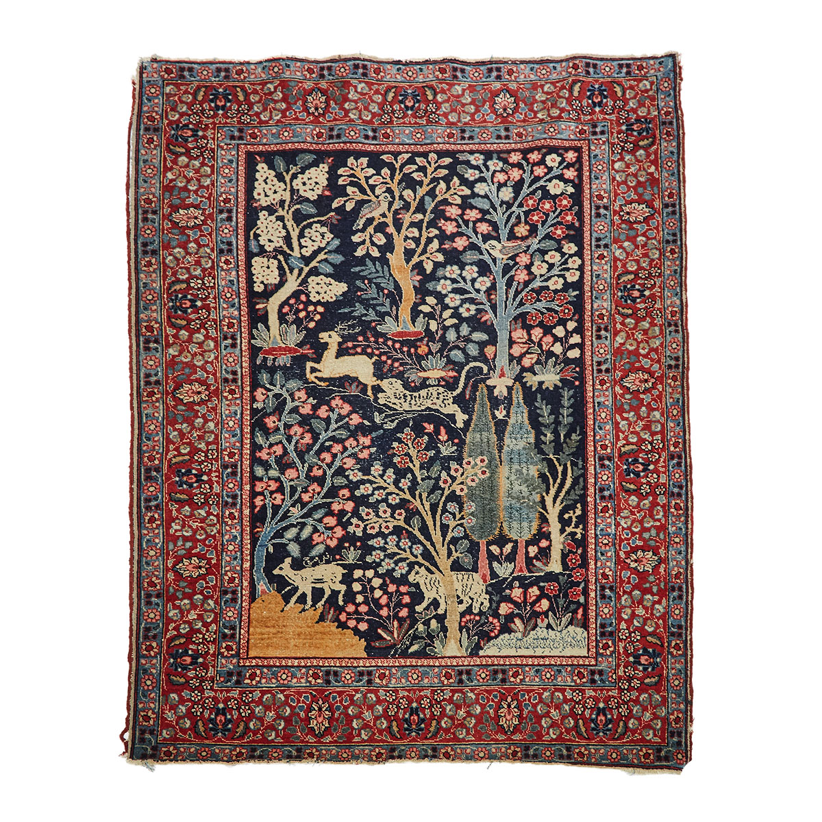 South Persian Garden Design Rug, early 20th century