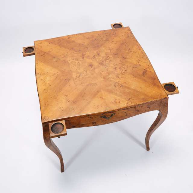 Louis XV Style Kingwood Games Table, early 20th century