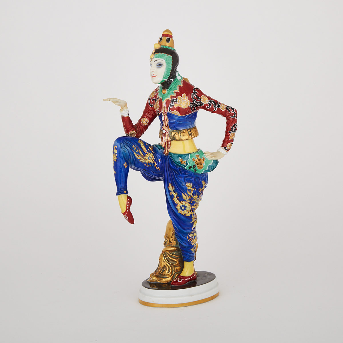 Rosenthal Figure, ‘Korean Dancer’, Constantin Holzer-Defanti, 1920s