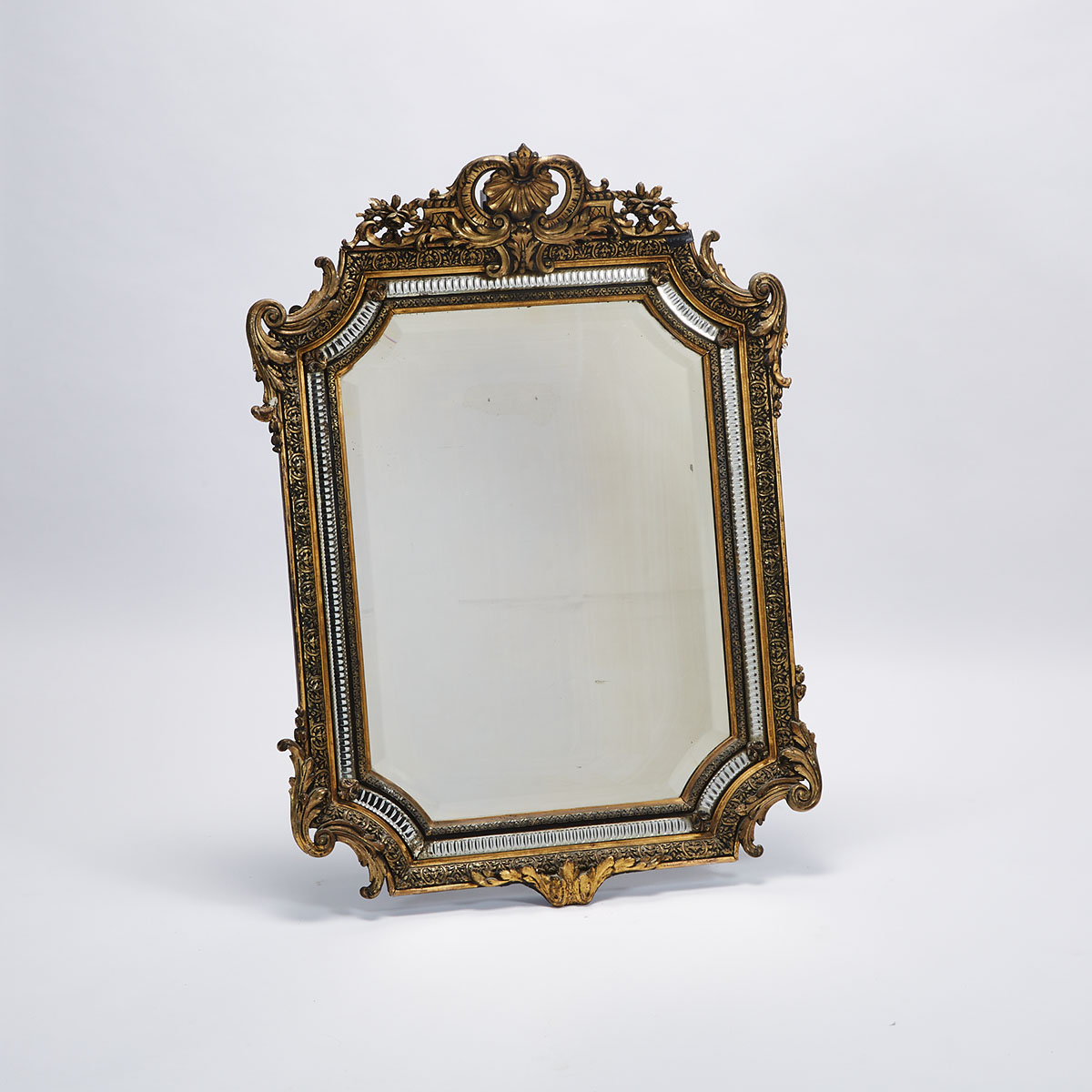 Victorian Gilt Gesso Mirror, 19th century