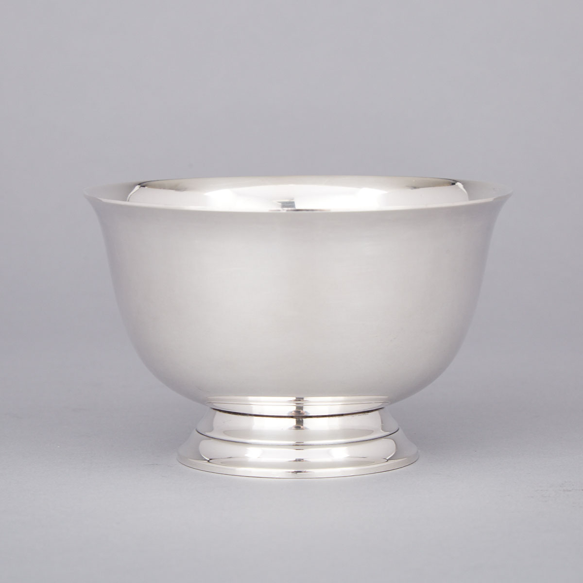 American Silver Small Footed Bowl, Tiffany & Co., New York, N.Y., 20th century