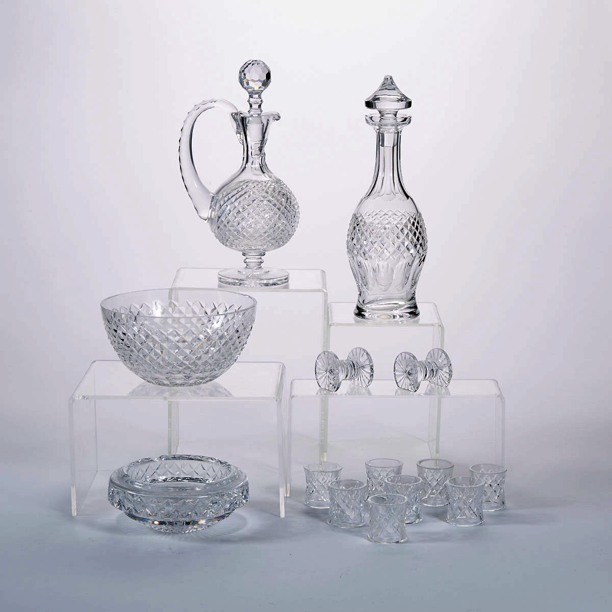 Group of Waterford Cut Glass, 20th century