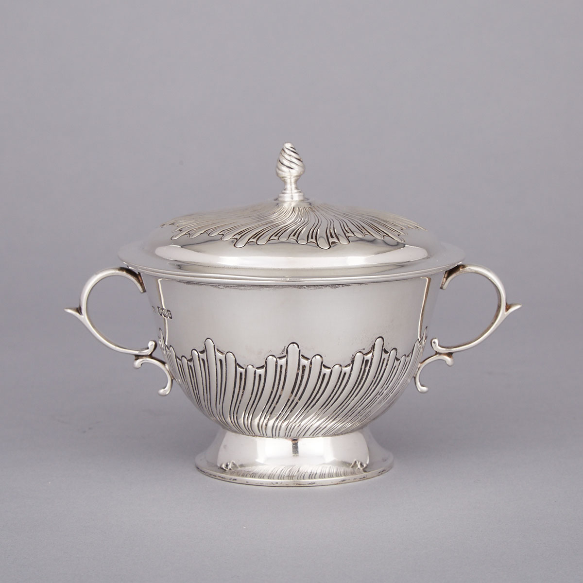 Late-Victorian Silver Two-Handled Bowl and Cover, Henry Stratford, Sheffield, 1893