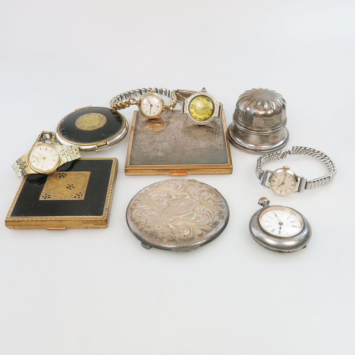 Small Quantity Of Watches, Compacts, Etc