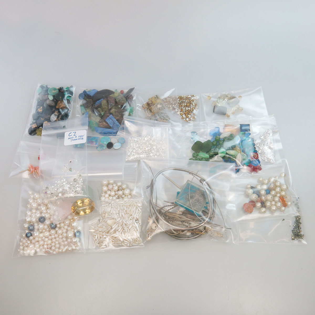 Large Quantity Of Unmounted Gemstones, Pearls And Synthetic Stones