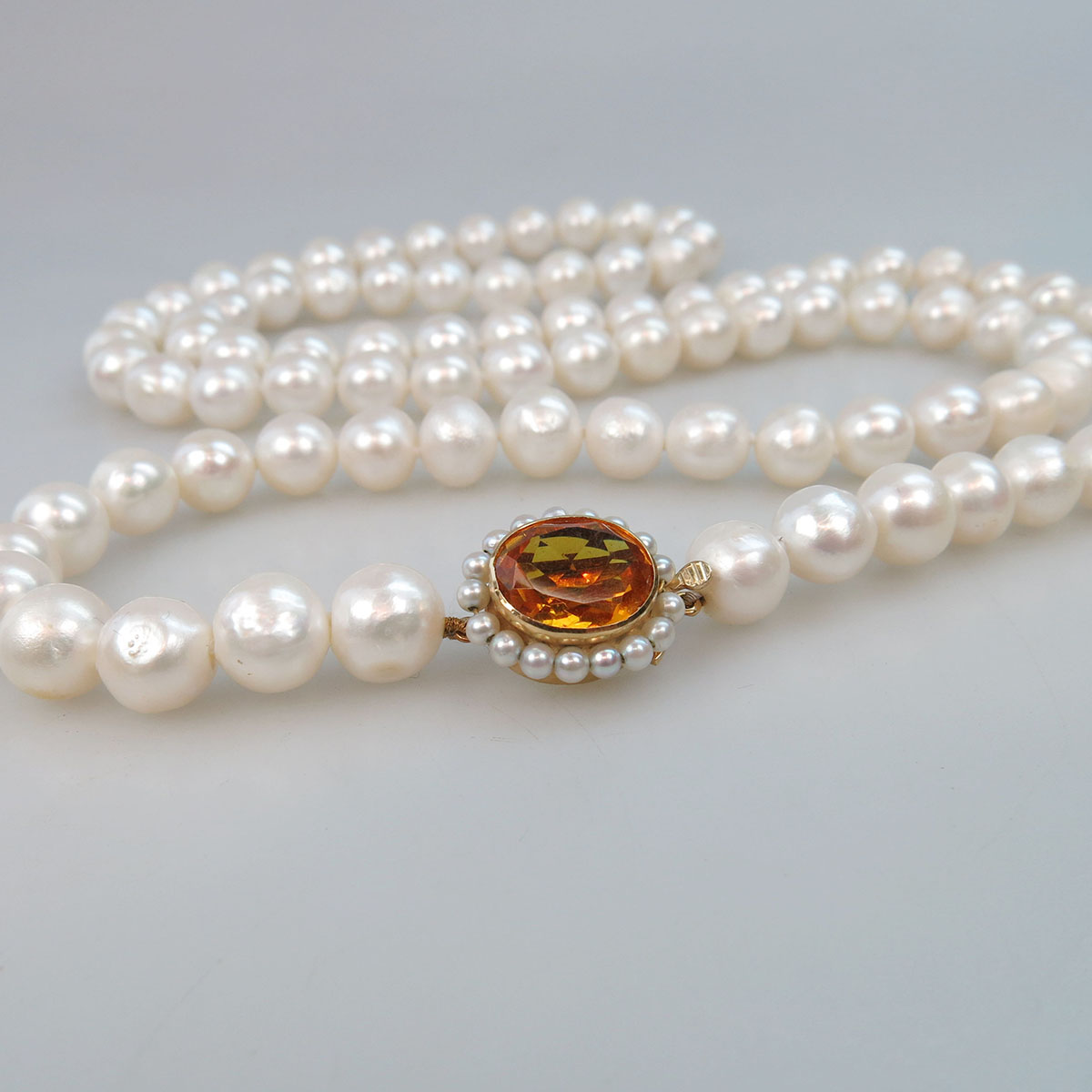 Single Strand Of Freshwater Pearls