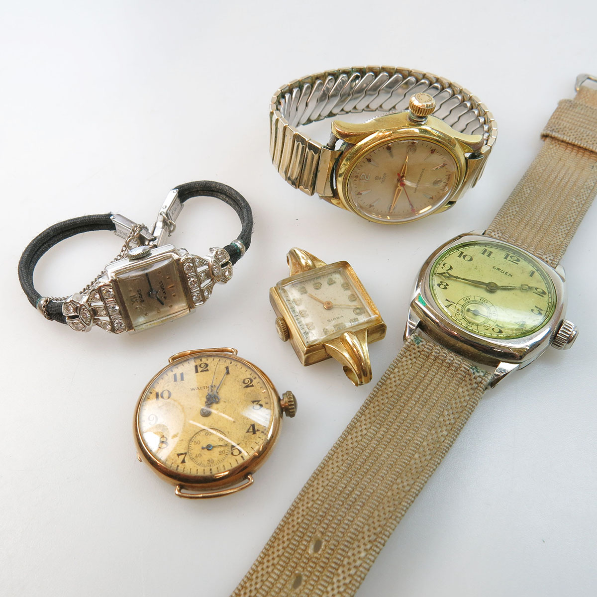 Five Various Wristwatches