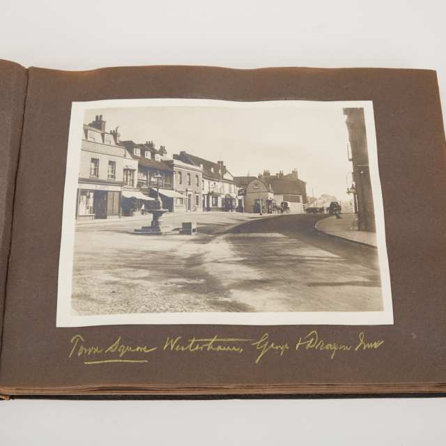 Photograph Album Relating to Quebec House, Childhood Home of General James Wolfe in Kent, 1914