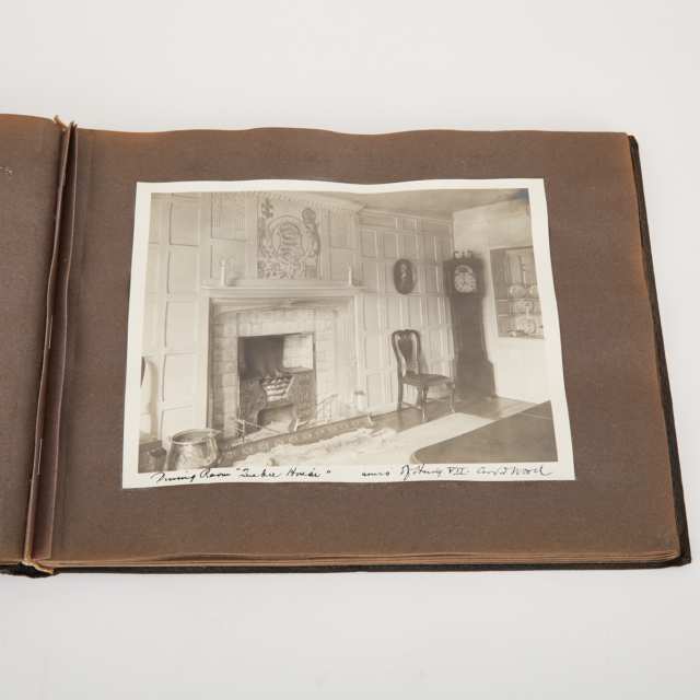 Photograph Album Relating to Quebec House, Childhood Home of General James Wolfe in Kent, 1914