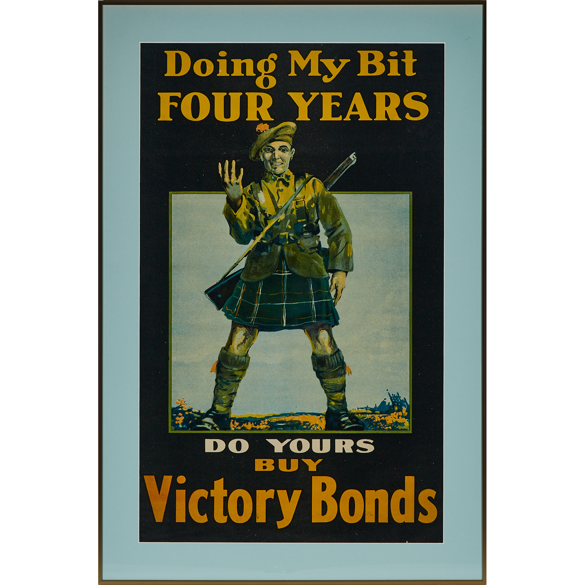 Canadian World War I Propaganda Poster, c.1917