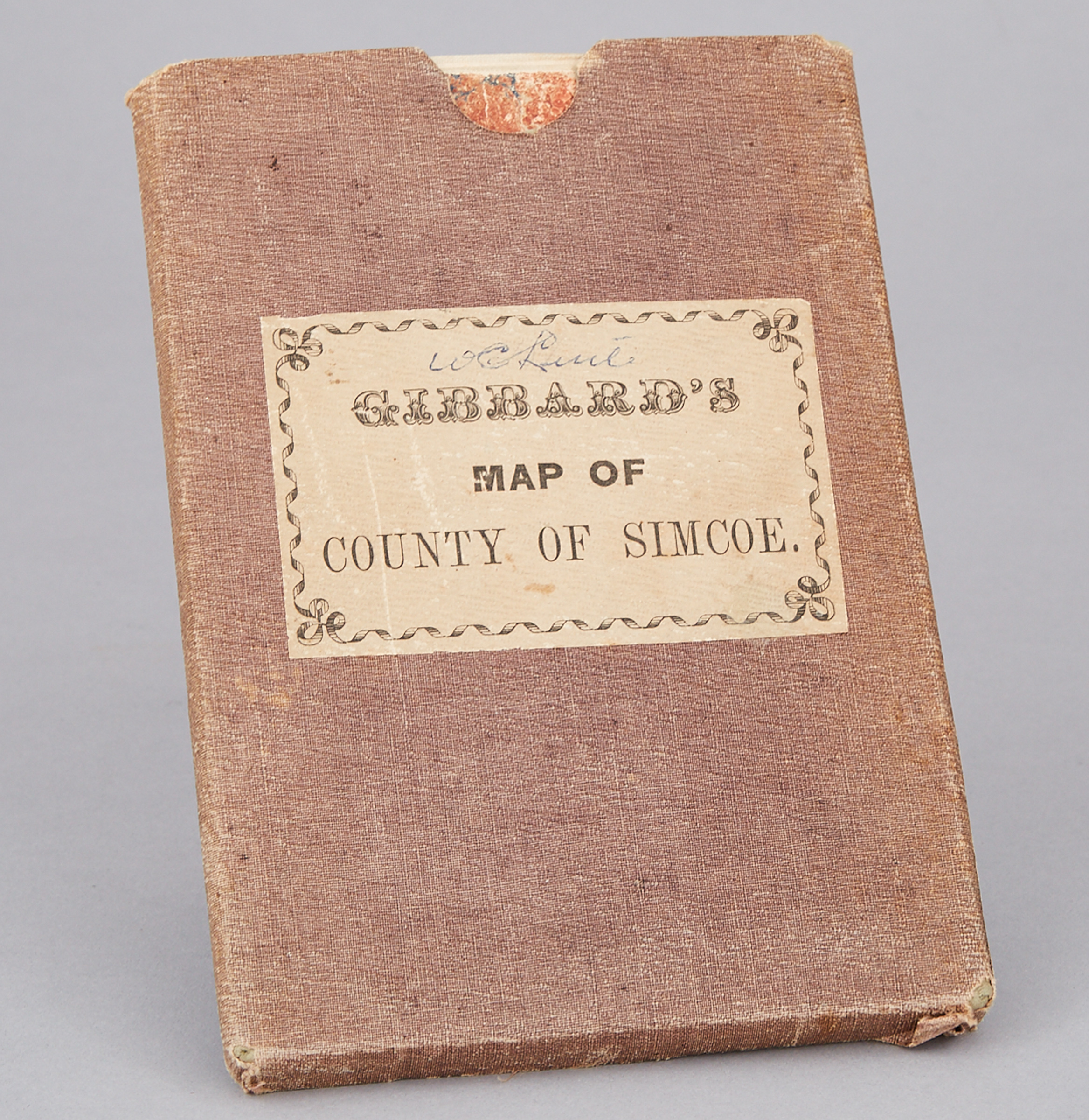 Gibbard’s Map of Simcoe County, 1853