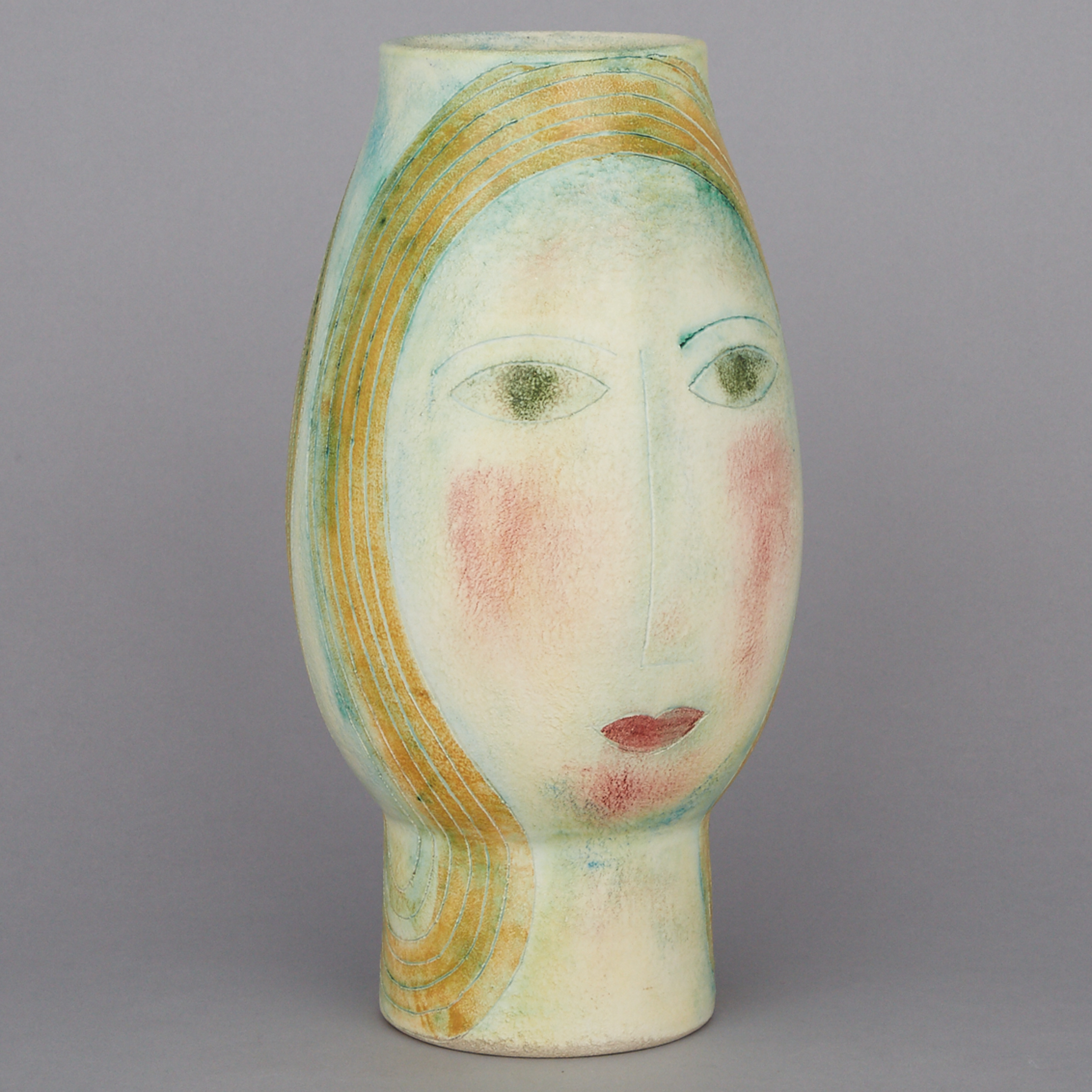 Brooklin Pottery Vase, Theo and Susan Harlander, c.1980