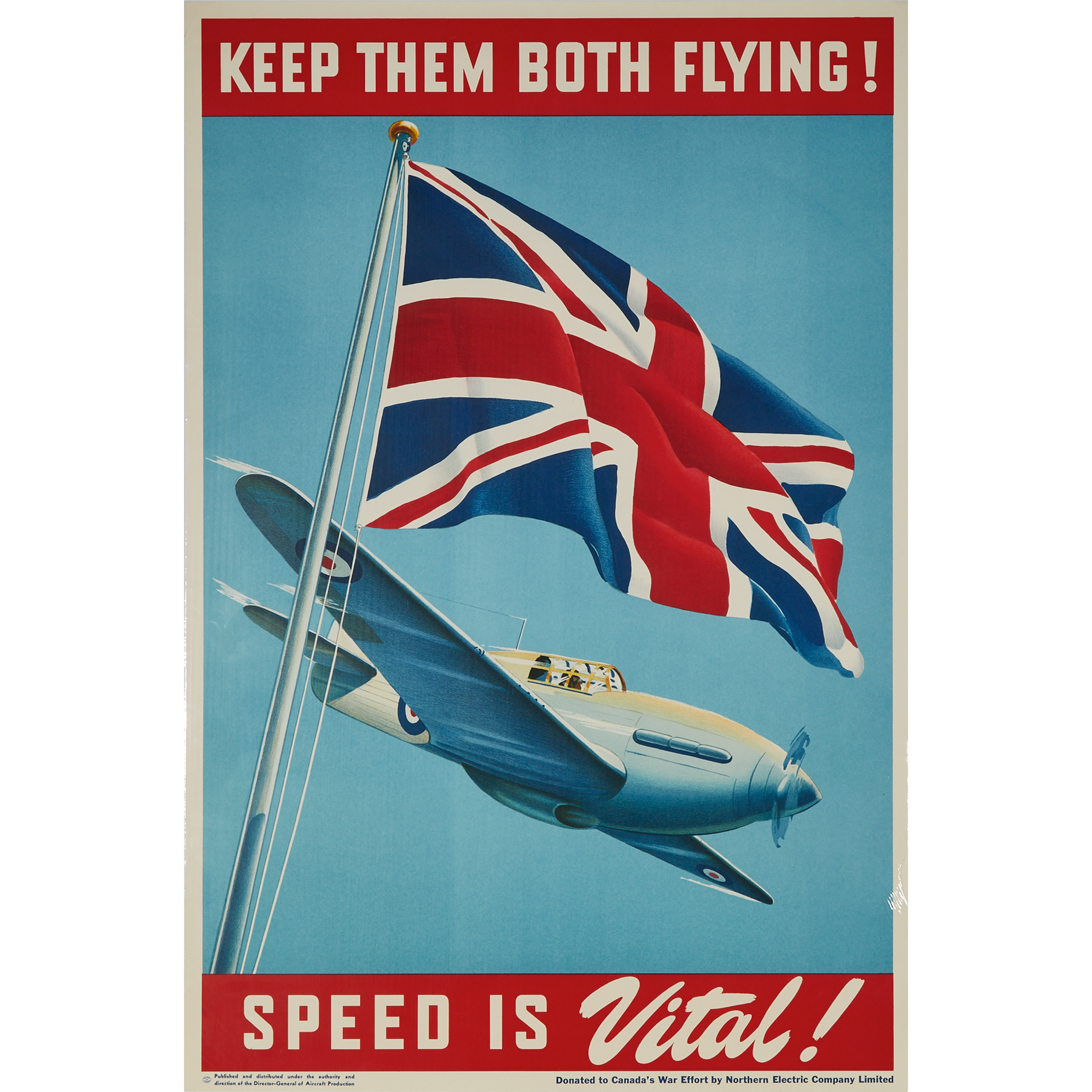 Two Canadian WWII Propaganda Posters, c.1943