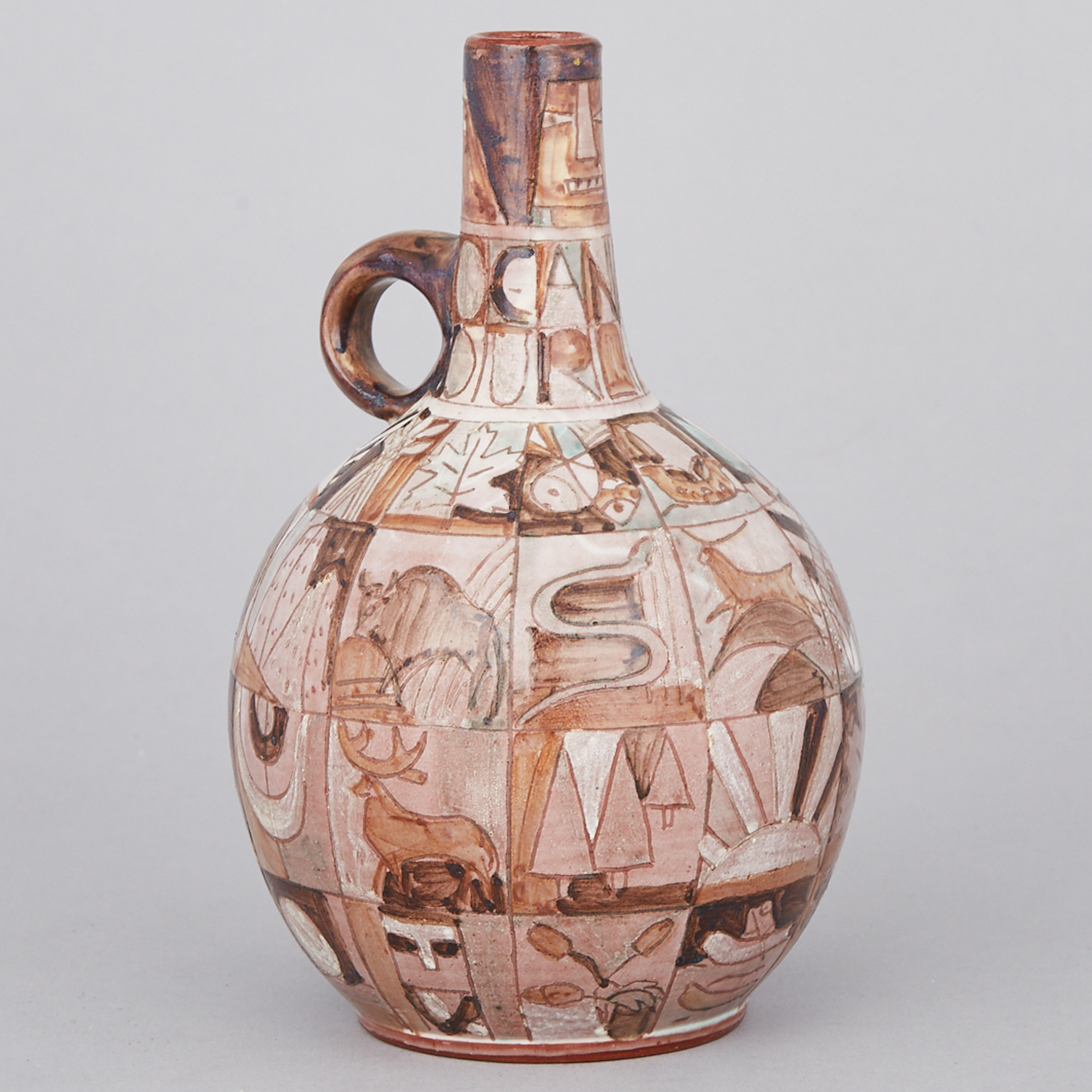 Brooklin Pottery ‘O Canada’ Jug, Theo and Susan Harlander, c.1967