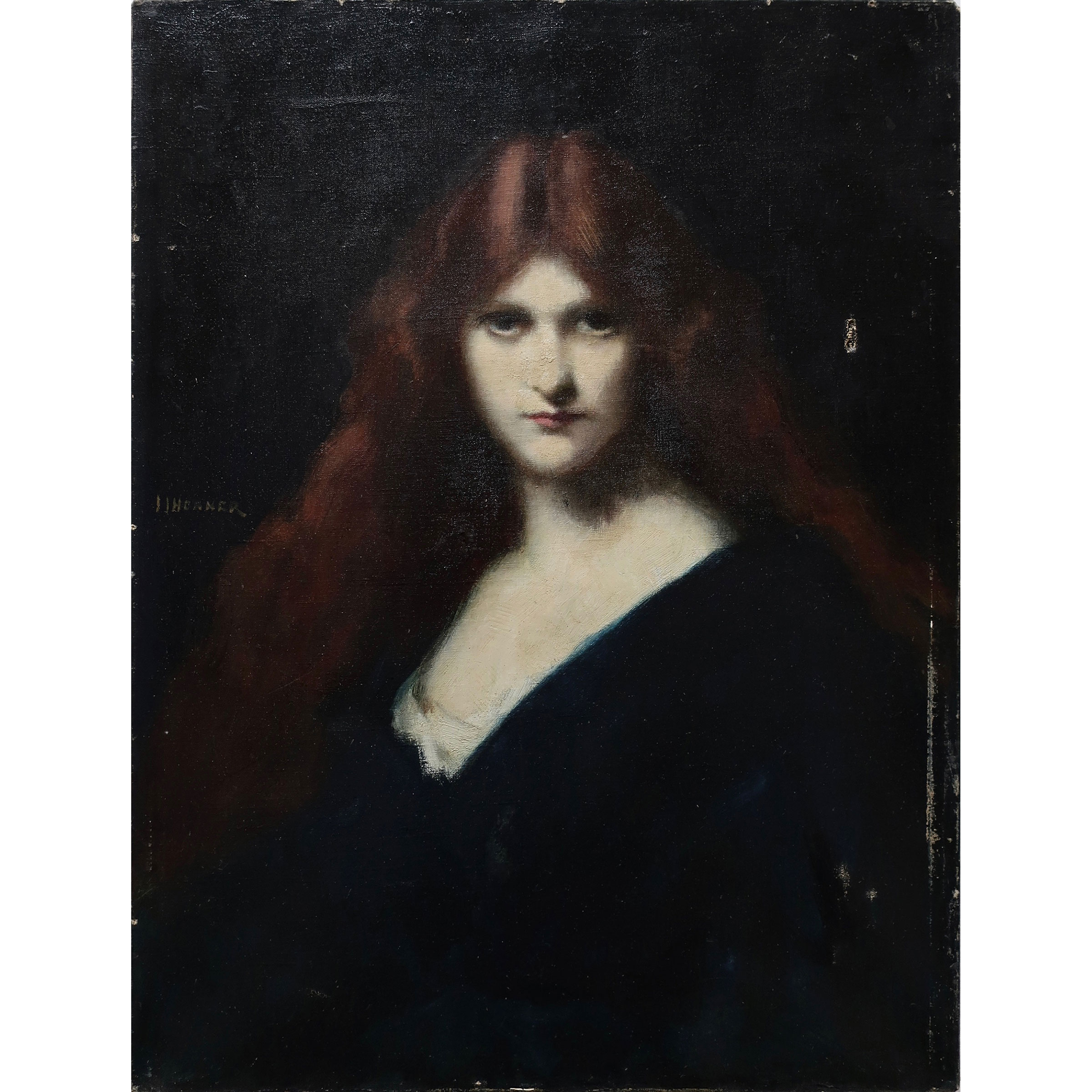 (MANNER OF) JEAN-JACQUES HENNER (FRENCH, 1829-1905) 