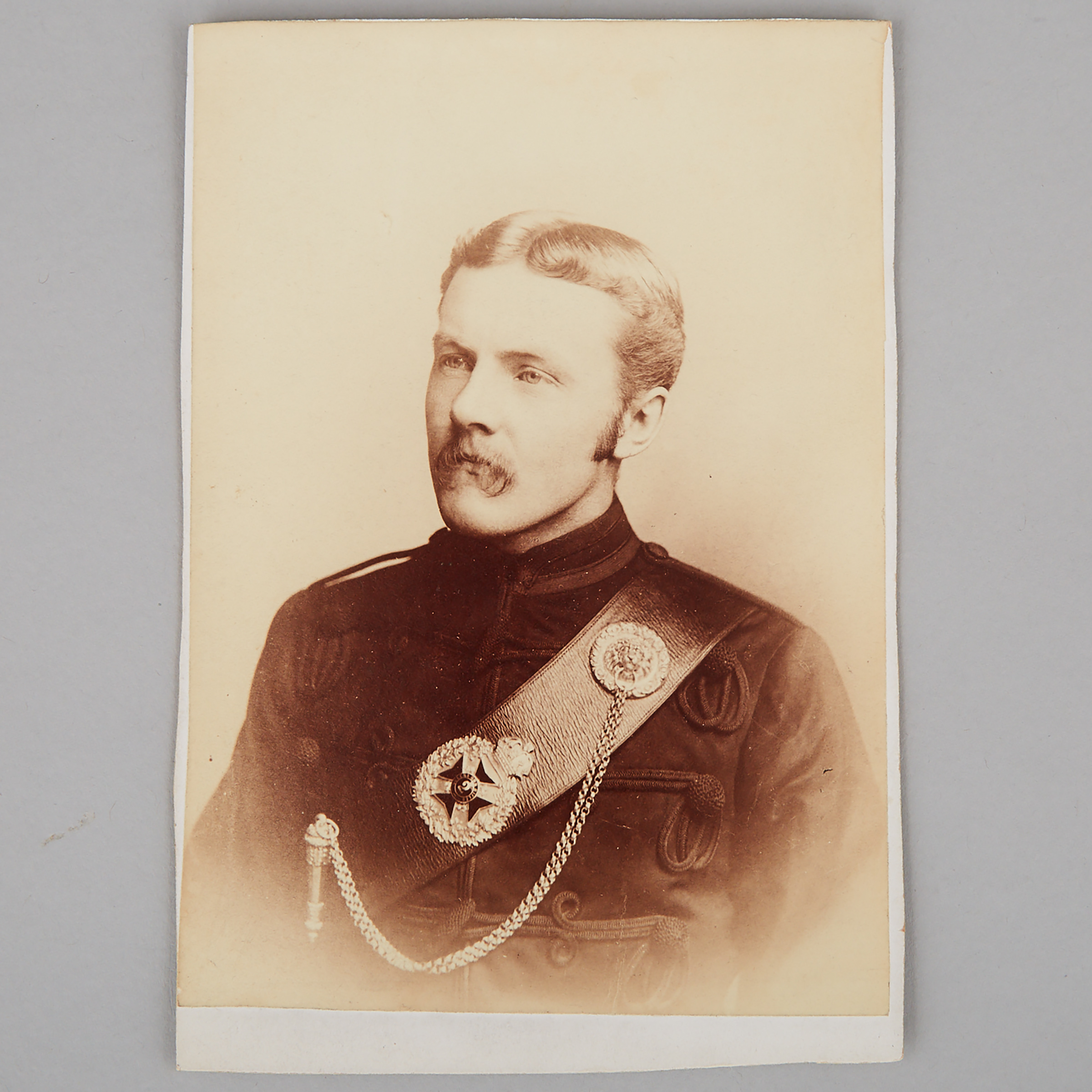 Lt. Richard Scougall Cassels, Queen’s Own Rifles, 2nd Battalion, Cabinet Card by Eldridge Stanton, Toronto, 1885