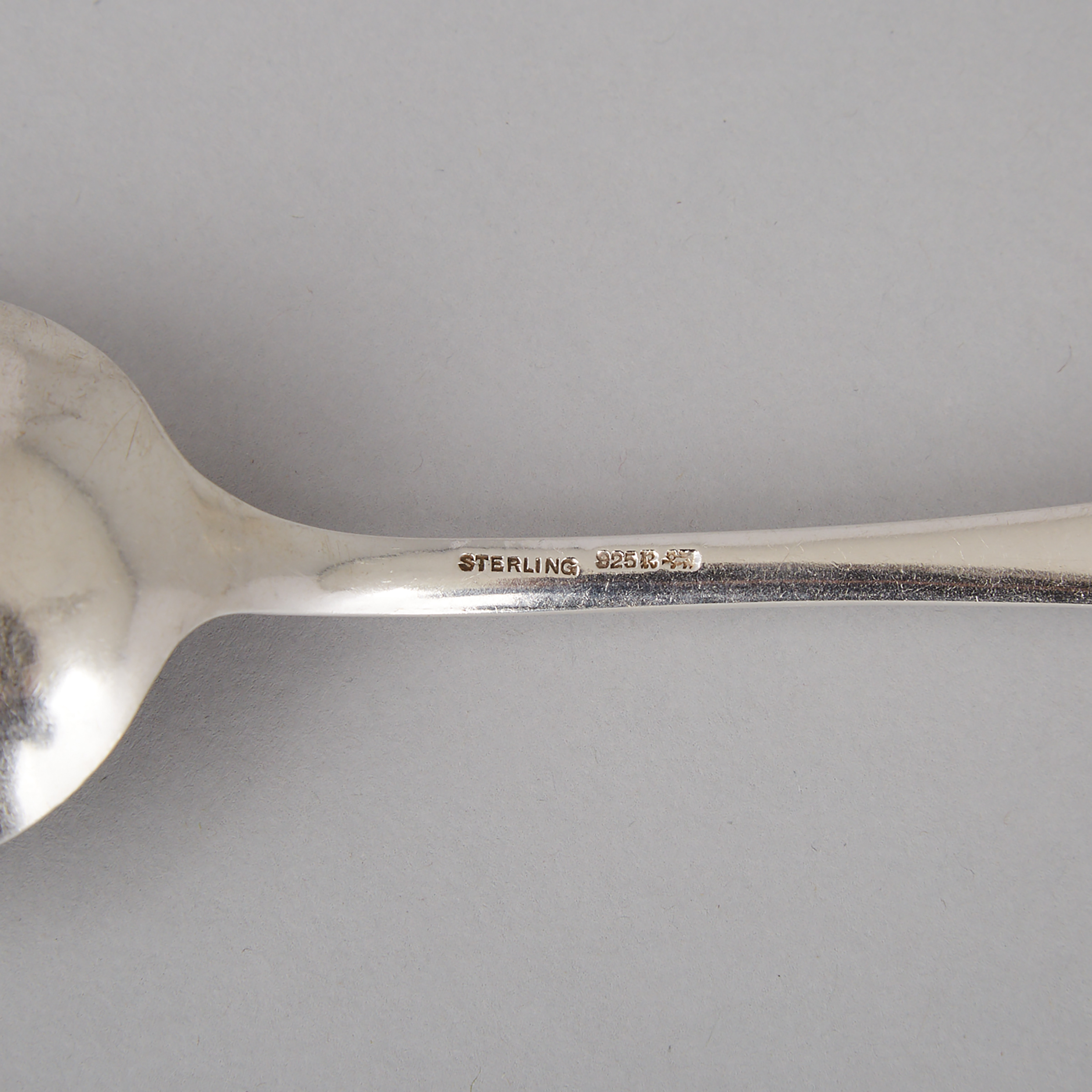 Six Canadian Silver Old English Pattern Table Spoons, Roden Brothers, Toronto, Ont., c.1900
