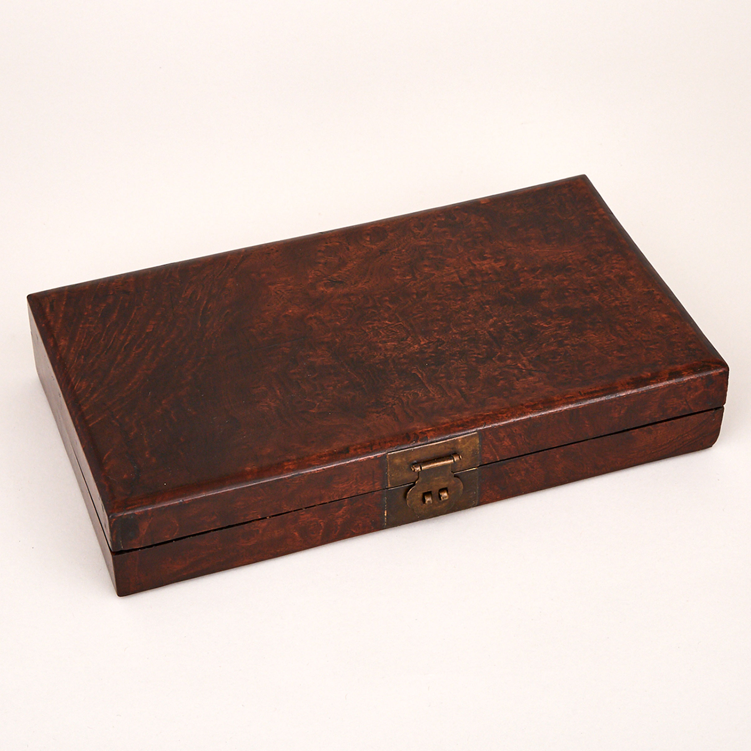 A Burlwood Scholar’s Box, 19th Century