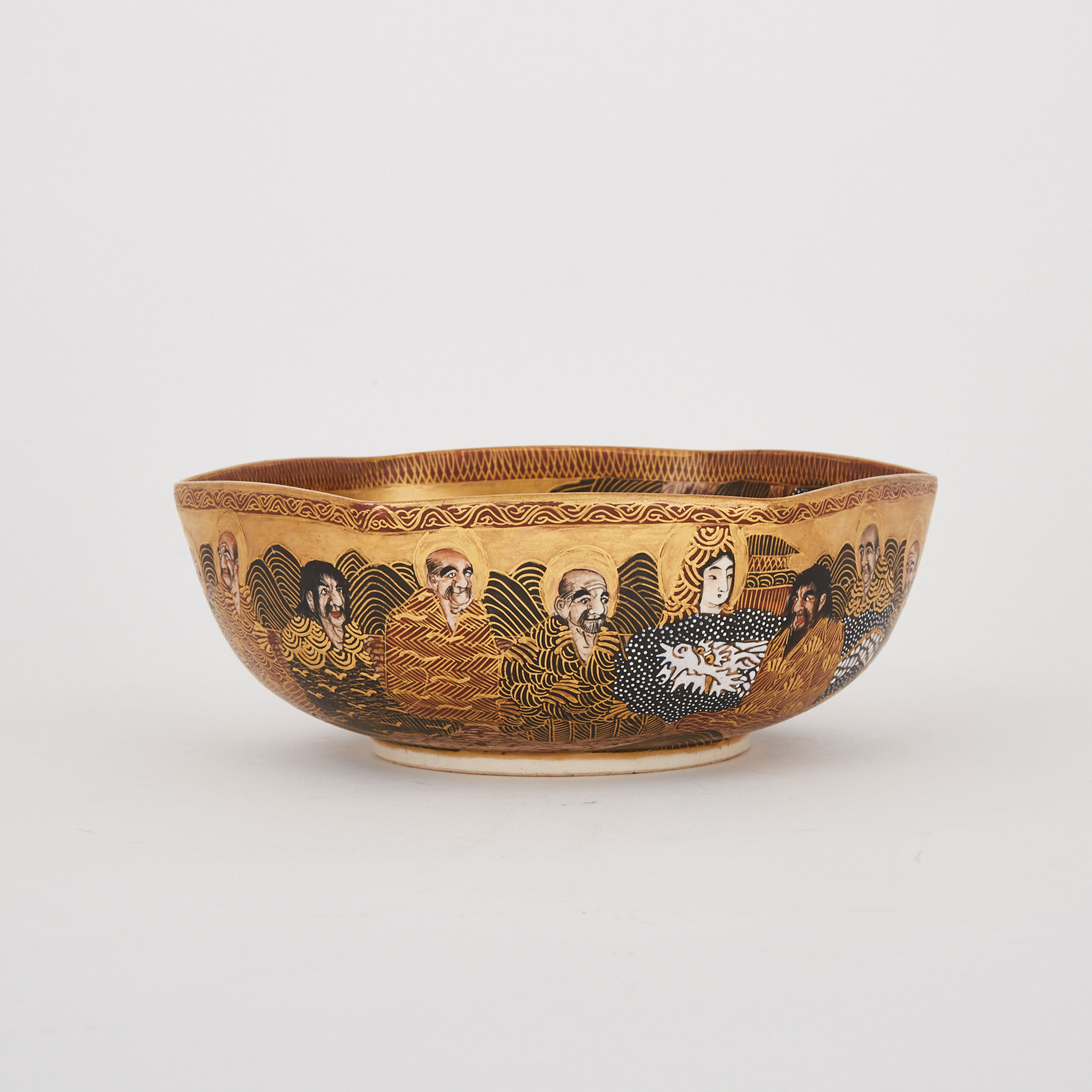 A Japanese Satsuma Bowl 