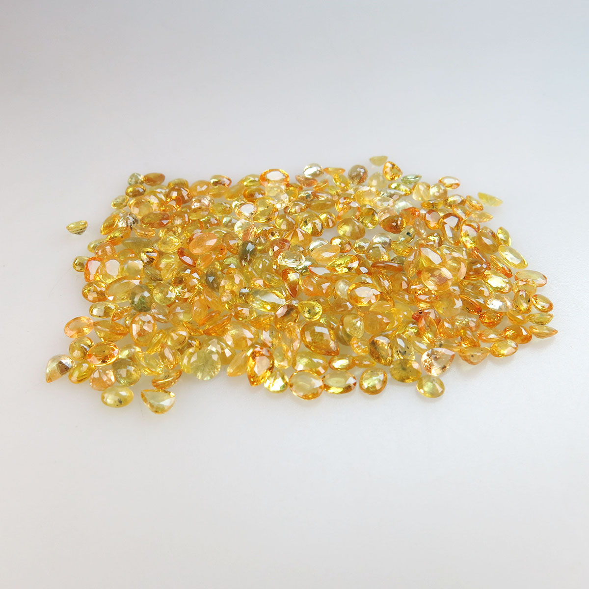 Approximately 311 Various Cut Yellow Sapphires