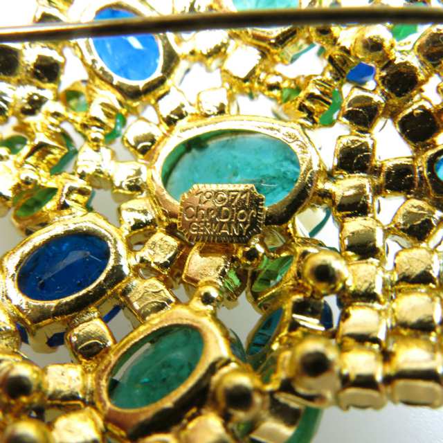 Christian Dior Gold-Tone Metal Brooch