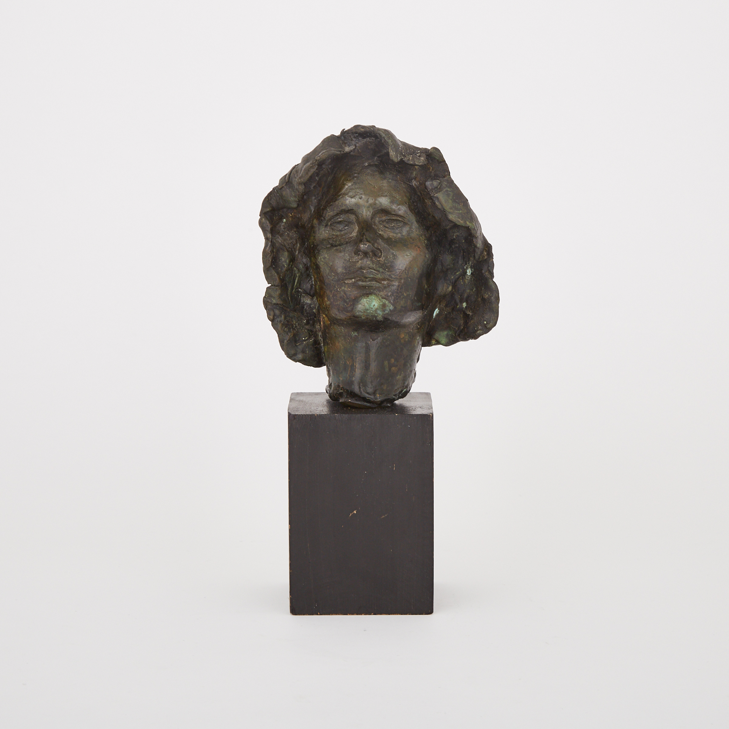 Bronze Portrait Mask of a Woman, 20th century