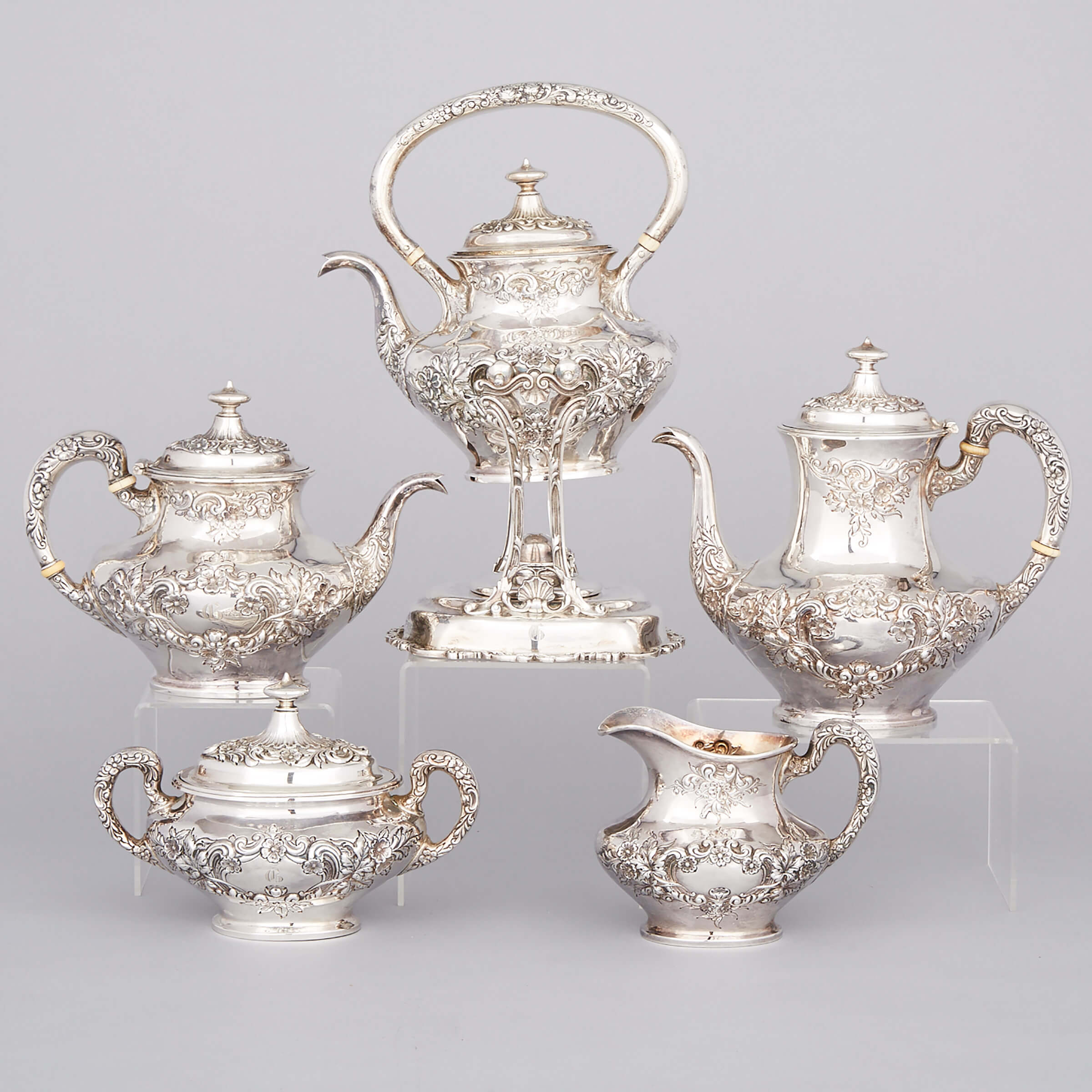 Canadian Silver Tea and Coffee Service, Henry Birks & Sons, Montreal, Que., c.1904-24